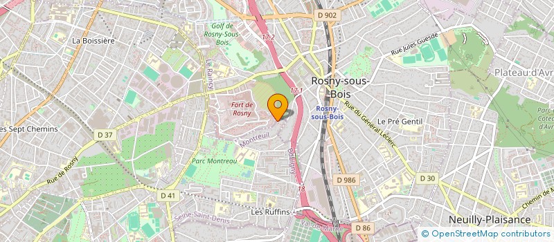 localisation de l'entreprise MONSIEUR FREDERIQUE WEINBERGER à MONTREUIL