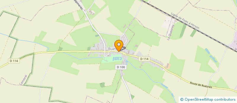 localisation de l'entreprise MONSIEUR FREDEROC BARBIAUX à BEAUDIGNIES