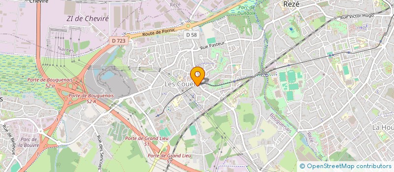 localisation de l'entreprise MONSIEUR FREDIC BUCHS à BOUGUENAIS