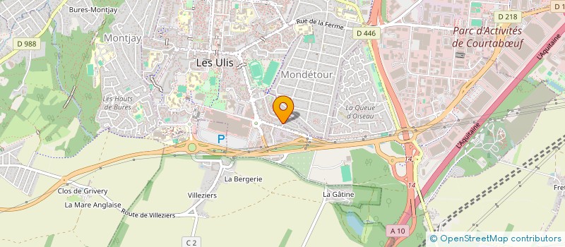 localisation de l'entreprise MONSIEUR FREDLY COLADIN à LES ULIS