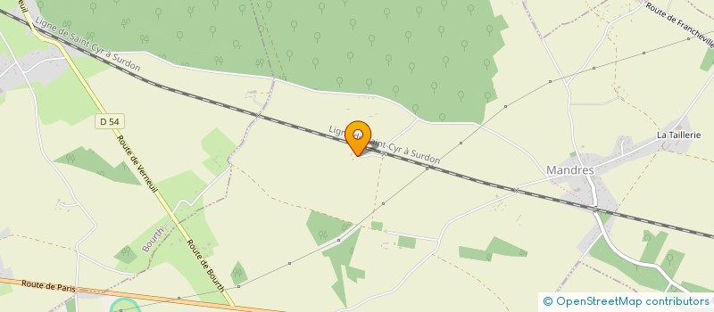 localisation de l'entreprise MONSIEUR FREDNER GASPARD  MANDRES