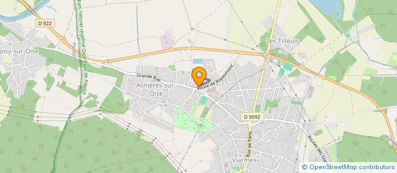 localisation de l'entreprise MONSIEUR FREDO DAVILLE  ASNIERES-SUR-OISE