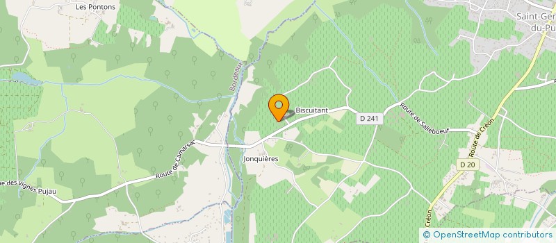 localisation de l'entreprise MONSIEUR FREDREIC FAYANT  SAINT-GERMAIN-DU-PUCH