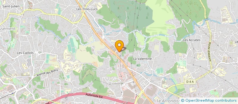 localisation de l'entreprise MONSIEUR FREDREIC SAEZ à MARSEILLE