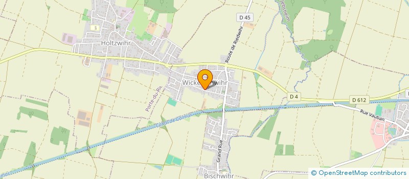 localisation de l'entreprise MONSIEUR FREDRERIC FLEITH  WICKERSCHWIHR