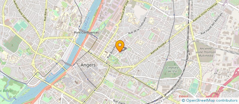 localisation de l'entreprise MONSIEUR FREDRERIC JOUET à ANGERS