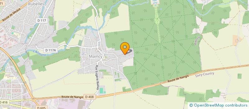 localisation de l'entreprise MONSIEUR FREDRICK GUESSARD  MAINCY