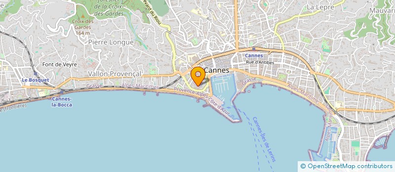 localisation de l'entreprise MONSIEUR FREDRIK MALMBERG  CANNES