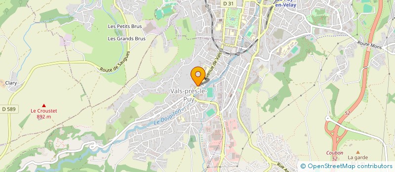 localisation de l'entreprise MONSIEUR FREDY AMSTERDAMER à VALS-PRES-LE-PUY