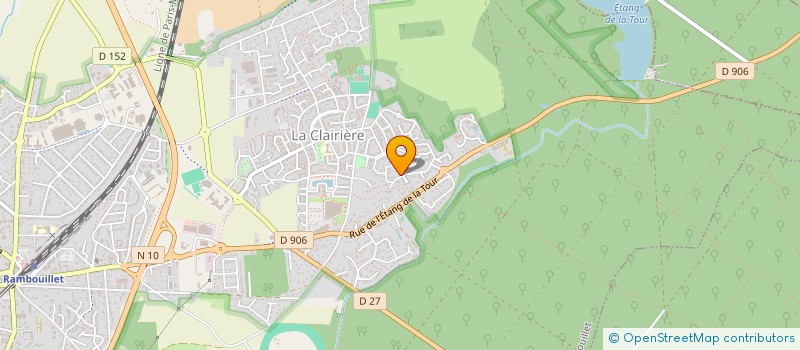 localisation de l'entreprise MONSIEUR FREDY BREDON  RAMBOUILLET