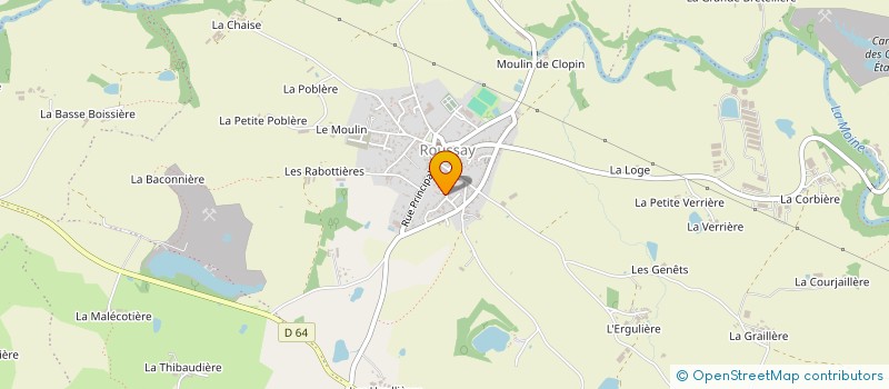 localisation de l'entreprise MONSIEUR FREDY BRETEAUDEAU à SEVREMOINE