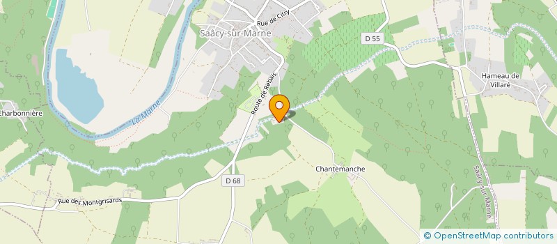 localisation de l'entreprise MONSIEUR FREDY CHASSAGRANDE à SAACY-SUR-MARNE