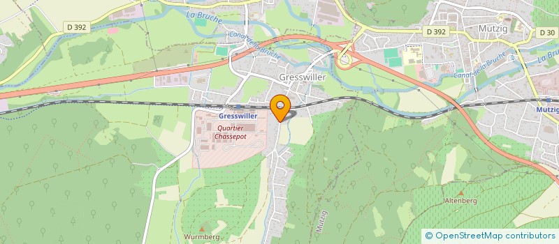 localisation de l'entreprise MONSIEUR FREDY FRACASETTI à GRESSWILLER