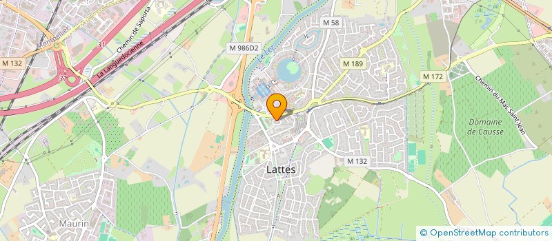 localisation de l'entreprise MONSIEUR FREDY GELLY à LATTES