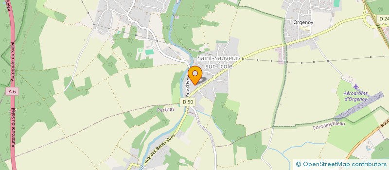 localisation de l'entreprise MONSIEUR FREDY GOSSE à SAINT-SAUVEUR-SUR-ECOLE
