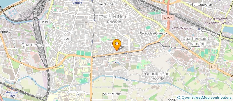 localisation de l'entreprise MONSIEUR FREDY LERA  LA RICAMARIE