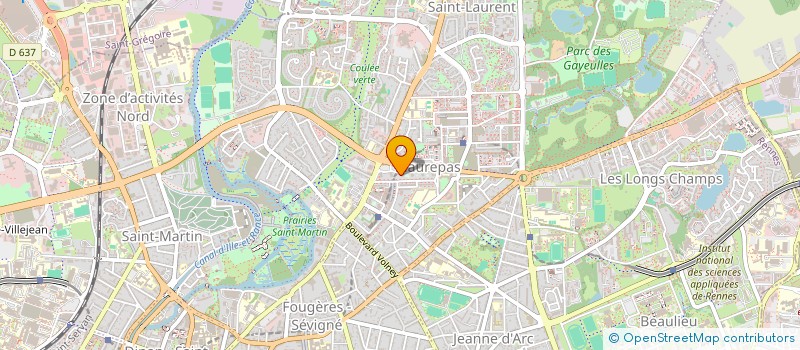 localisation de l'entreprise MONSIEUR FREDY MOCKERO LANCKY à RENNES