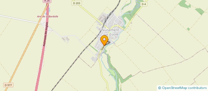 localisation de l'entreprise MONSIEUR FREDY ROBIN  AULNAY-L'AITRE