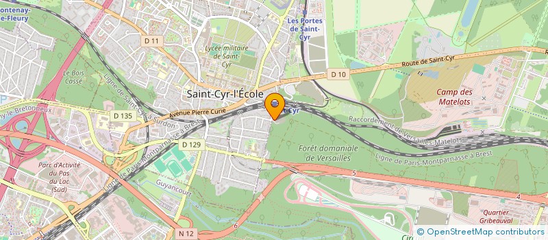 localisation de l'entreprise MONSIEUR FREJ GUETARI à VERSAILLES