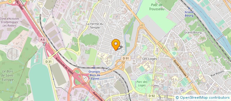 localisation de l'entreprise MONSIEUR FREJEANDER SITHA-DEPAGET à RIS-ORANGIS