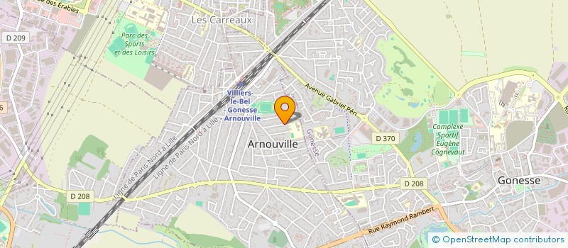 localisation de l'entreprise MONSIEUR FREMIO PIERRE  ARNOUVILLE