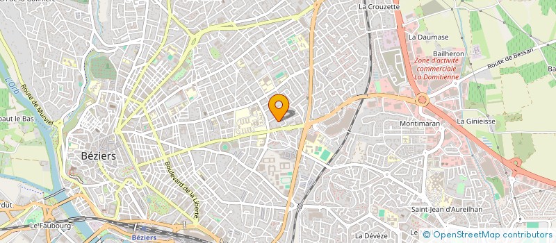 localisation de l'entreprise MONSIEUR FRENKI SEJDOVIC  BEZIERS