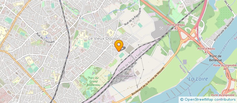 localisation de l'entreprise MONSIEUR FRESNEL LEUS à NANTES