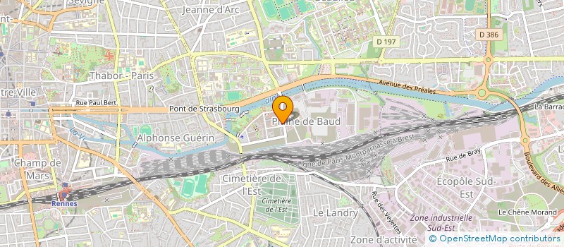 localisation de l'entreprise MONSIEUR FREUD NOUKPOKINNOU à RENNES