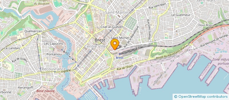 localisation de l'entreprise MONSIEUR FRID LOUZALA FRID ARMEL à BREST