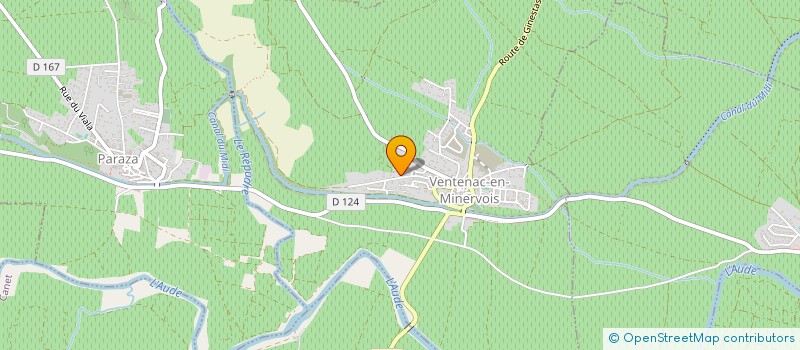 localisation de l'entreprise MONSIEUR FRIEDBERT WITTICH  VENTENAC-EN-MINERVOIS