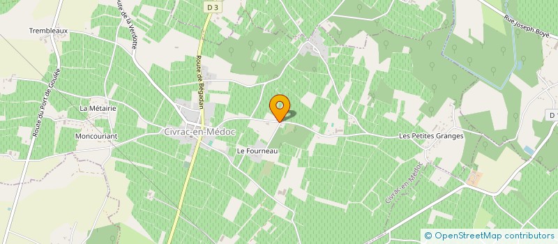 localisation de l'entreprise MONSIEUR FRIEDERICH HUNOLD  CIVRAC-EN-MEDOC