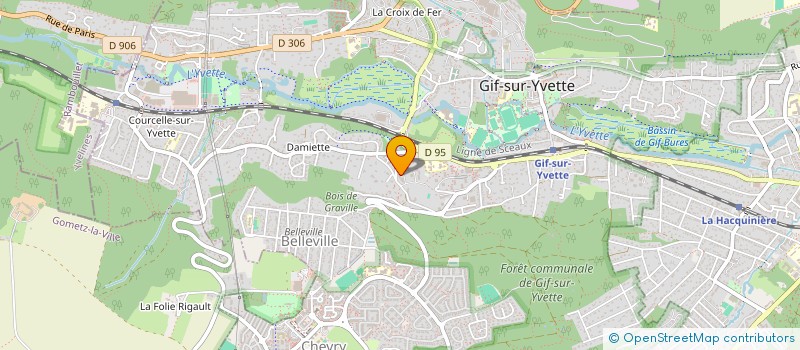 localisation de l'entreprise MONSIEUR FRITZ BELJIO  GIF-SUR-YVETTE