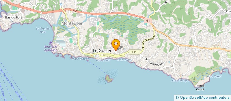 localisation de l'entreprise MONSIEUR FRITZ BERNARD à LE GOSIER