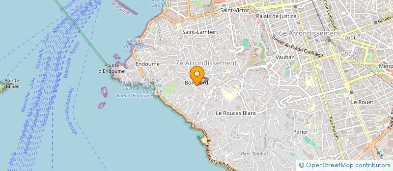 localisation de l'entreprise MONSIEUR FRITZ GOSTELI à MARSEILLE