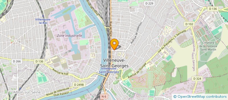 localisation de l'entreprise MONSIEUR FRITZ MOUKORI à VILLENEUVE-SAINT-GEORGES