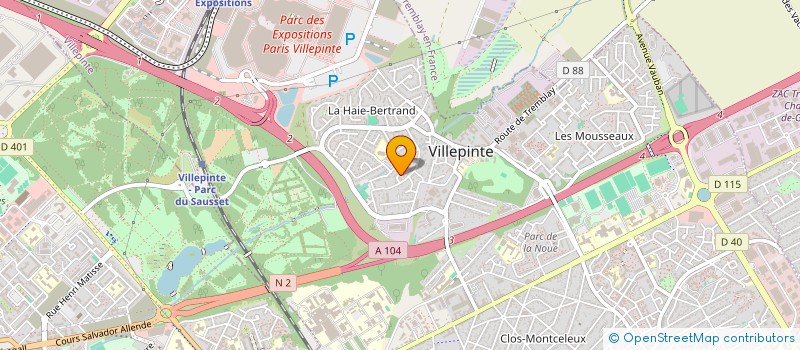 localisation de l'entreprise MONSIEUR FRITZ SIMON à VILLEPINTE
