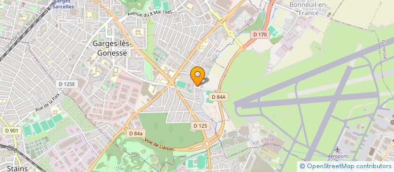 localisation de l'entreprise MONSIEUR FRITZNEL CALICE  GARGES-LES-GONESSE