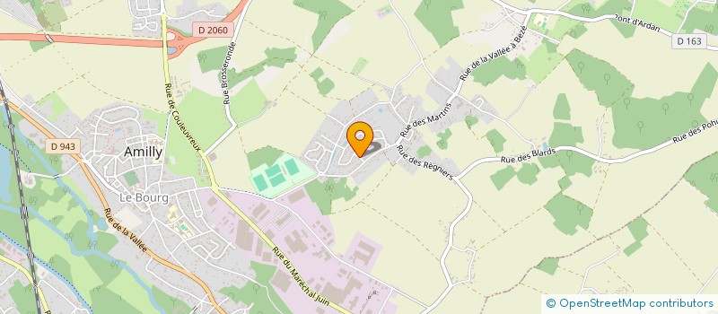 localisation de l'entreprise MONSIEUR FRITZNER BELLUS à AMILLY