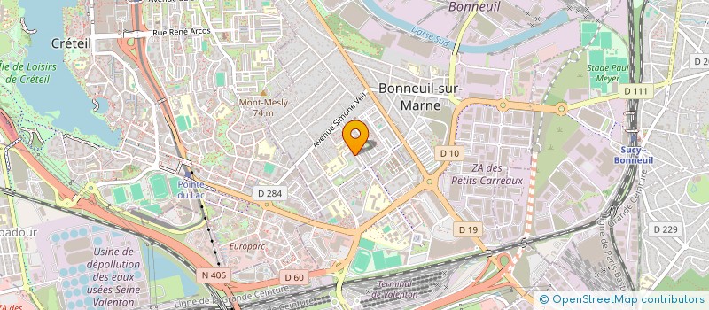 localisation de l'entreprise MONSIEUR FRITZNER JEAN  BONNEUIL-SUR-MARNE