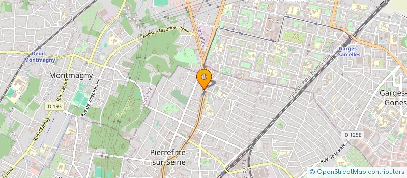 localisation de l'entreprise MONSIEUR FRIZE LIMA à PIERREFITTE-SUR-SEINE