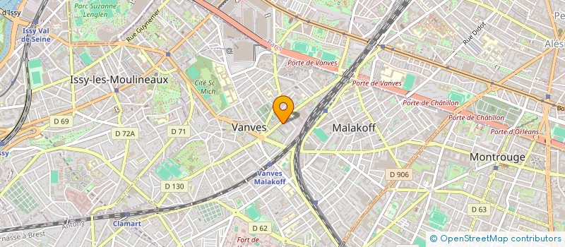 localisation de l'entreprise MONSIEUR FRNCK LODIER à VANVES