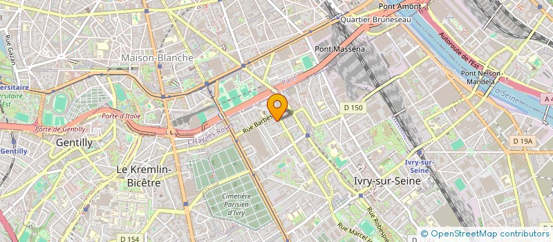 localisation de l'entreprise MONSIEUR FU CHANG  IVRY-SUR-SEINE