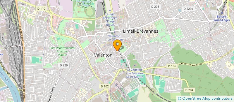 localisation de l'entreprise MONSIEUR FUAD KOVACEVIC  LIMEIL-BREVANNES