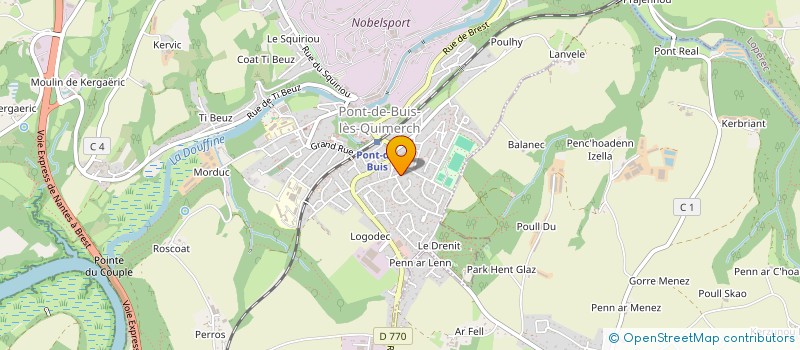 localisation de l'entreprise MONSIEUR FUAT AYDIN à PONT-DE-BUIS-LES-QUIMERCH