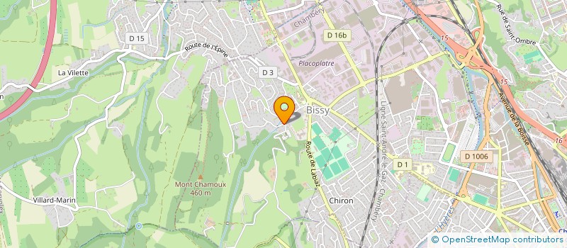 localisation de l'entreprise MONSIEUR FUAT TOPRAK  CHAMBERY