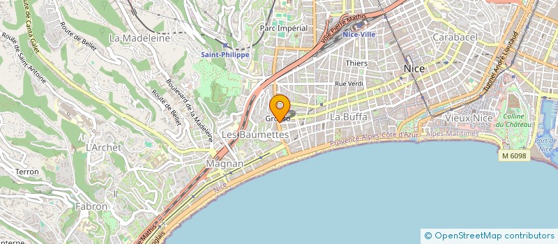 localisation de l'entreprise MONSIEUR FUCHEN WANG à NICE