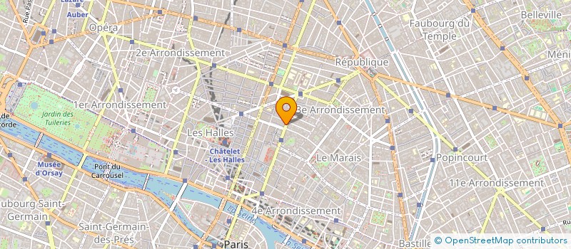 localisation de l'entreprise MONSIEUR FUITE RECHERCHE DE  PARIS