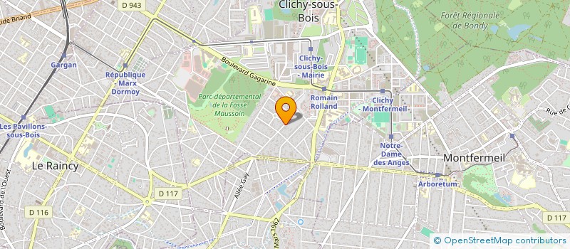 localisation de l'entreprise MONSIEUR FULBERT EXUMAT  VILLEPARISIS