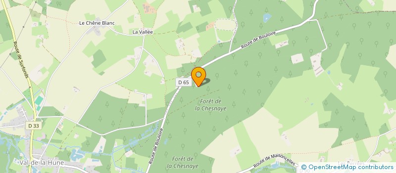 localisation de l'entreprise MONSIEUR FULBERT LAUNAY  BOULOIRE