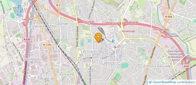 localisation de l'entreprise MONSIEUR FULGENCE VOTTE à TOULOUSE